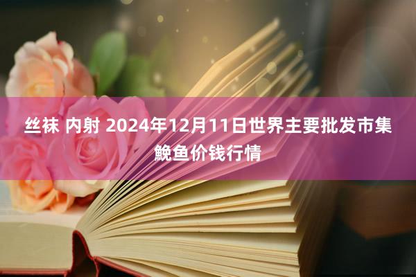 丝袜 内射 2024年12月11日世界主要批发市集鮸鱼价钱行情